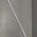 AIZESI 2pcs Spring Tension Curtain Rod 28 to 48 Inch,White Tension Rod Adjustable Curtain Rod Non Slip Curtain Tension Rod No Drill Spring Curtain Rod for Window Bathroom Doorway