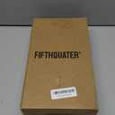 FifthQuarter Key Holder Wall Mount: Key and Mail Holder for Wall with 6 Hooks and Storage Drawer, Easy Installation Key Rack for Entryway Home Decor (A-White)