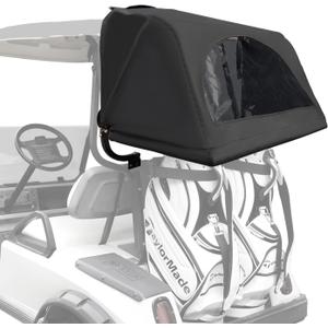 Universal Rear Bag Rain Cover Kit OEM Golf Cart (Black)
