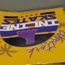 Nattork Adjustable Inline Skates for Kids Boys & Girls, Blue Black Red with Light up Wheels, Youth Blade Roller Skating for Beginners Ages 3-15 (Purple)