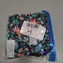 Lu's Chic Women's Maternity Swim Dress 2 Piece Long Tankini Top & Shorts Flowy Swimsuit Bathing Suit with Skirt (6-8, Green)