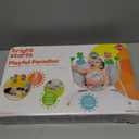 Bright Starts Playful Paradise Comfy Baby Bouncer Seat with Soothing Vibration and Toys, Unisex, 0-6 Months