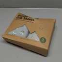 KeaBabies 2-Pack Baby Crib Sheets for Boys, Girls - 52x28 Viscose Derived from Bamboo Toddler Bed Sheets Neutral, Fitted Crib Mattress Cover for Standard Baby Bedding, Soft & Cozy (Daisies)