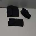 EIGGAM Tummy Control Underwear Soft High Waisted underwear Full Coverage Briefs Breathable Postpartum Cotton Womens Panties (Medium, Black F - 3 Pack)