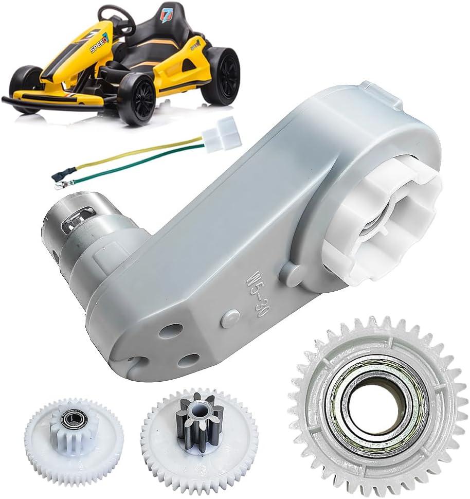 24 Volt RS775 High-Speed Motor Gearbox for Power Wheels Motor Upgrade,18V-24V High Torque Fast 775 DC Motors for Kids Ride on Car Electric Vehicles Replacement Parts