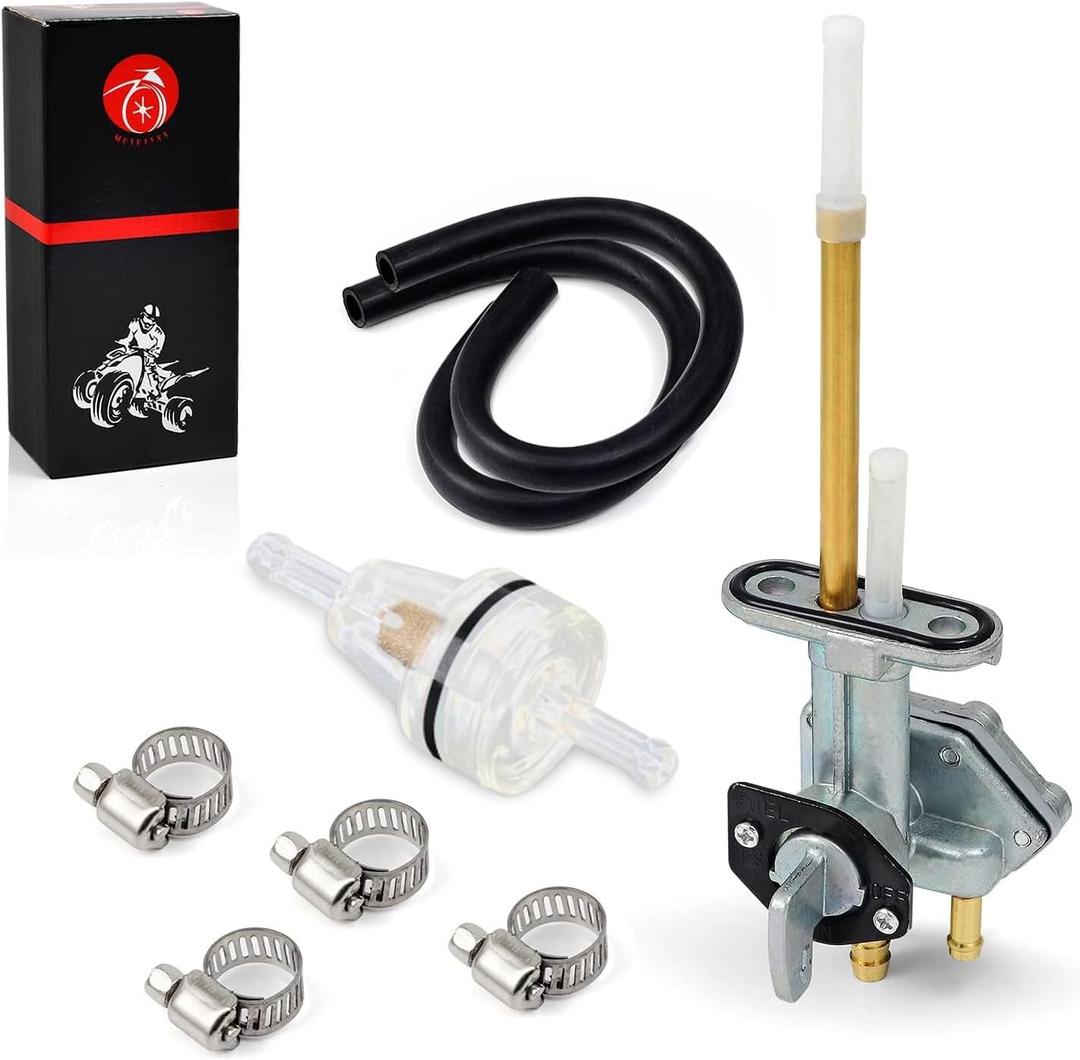MOTO1988 Fuel Valve Petcock Tank Switch Compatible with Kawasaki Ninja 250 250R EX250F 1988-2007 OEM 51023-1393 51023-1139