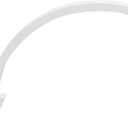 25W Desktop LED Light 3000K6500K Half Moon Shaped Adjust Brightness Eyelash Beauty Lamp White 100240V (US Plug)