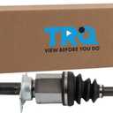TRQ Front Right CV Axle Shaft Assembly Passenger Side Compatible with 2013-2016 Dodge Dart