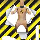 Morphsuits Men's MPCT-US, Crash Test Dummy (Large)