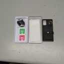 Furiet Wallet Case for Samsung Galaxy Note 20 5G & Tempered Glass Screen Shoulder Strap Ring Buckle Flip Organ Purse, Card Holder Stand Phone Cover for Note20 Notes 20s Twenty Not S20 Women Men Black