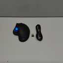 Nulea M501 Wireless Trackball Mouse, Rechargeable Ergonomic, Easy Thumb Control, Precise & Smooth Tracking, 3 Device Connection (Bluetooth or USB Receiver), Compatible for PC, Laptop, Mac, Windows.