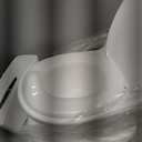 Nuby My Real Potty Training Toilet with Life-Like Flush Button and Sound - 18+ Months - White
