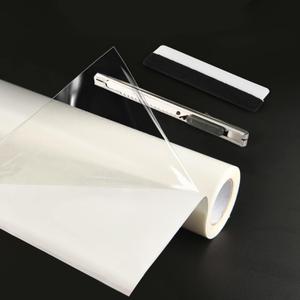 Art3d 12in.x 360in. Double-Sided Tape Sheet for Crafts, Arts, DIY Projects, Reinforcing Sticky Adhesive for Peel and Stick Tiles, Damage-Free, Residue-Free