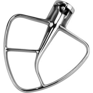 Stainless Steel Flat Beater K45B Kitchen Mixer Aid Paddle for 4.5 Quart Stainless Steel Bowl,Tilt-Head Stand Mixer Beater K45SS by AMI PARTS - Easy to Clean