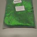 Dark Green Square Sequin Decorative Throw Pillow Covers Cushion Case for Chair Couch Bed Sofa Bedroom Living Room Wedding Home Decor (18"x18",4 Pack)