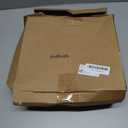 Wenqik Christmas Nativity Stable with LED Star Light 10.8 Inch Wooden Manger for Nativity Scene Nativity Creche Stable Home Desk Decor for Holy Family (Without Figurines and Batteries)