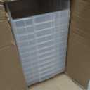Akro-Mils 30234 AkroBins Plastic Storage Bins, 15"x5"x5", Clear, 12-Pack