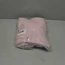 NICETOWN Nursery Essential Thermal Insulated Solid Grommet Top Blackout Curtains/Drapes (1 Pair, 42 x 63 inches in Baby Pink)