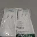 SONGMICS Trash Bags for 8-Gallon (30 L) Trash Cans, Drawstring Kitchen Garbage Bags, Pre-Separated, Liner Code 30A, 2 Rolls, 90 Count, White UKRB30A02