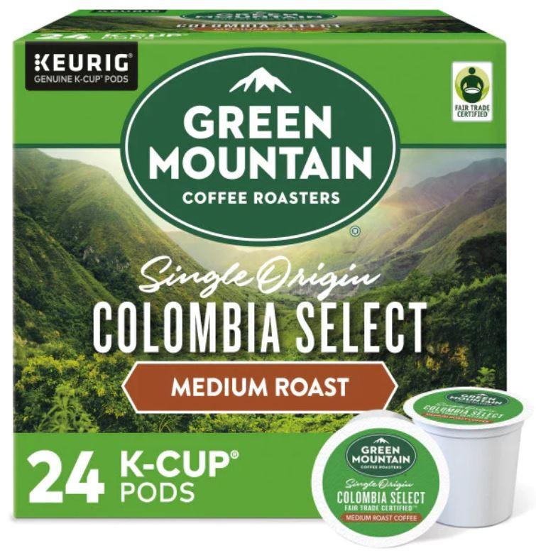 GMT6003 - Green Mountain Coffee Colombian Fair Trade Select Coffee K-Cups