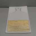 Coloch Marble and Acacia Wood Cutting Board, Charcuterie Chopping Board with Handle, Decorative Serving Board for Cheese, Steak, Bread, Fruit (white)