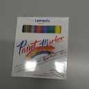 Paint Markers 8 Pack, Permanent paint markers Oil-Based Paint Pens With Medium Tips, Fast Drying and Waterproof. Suitable for Metal, Rock, Wood, Fabric, Plastic, Canvas, Mugs, Stone, Glass