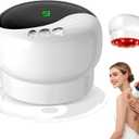 Miula Lymphatic Drainage Massager with 9Level Heat & Red LightWireless Gua Sha Tool for Muscle Relaxation, LCD Display, TypeC Fast Charging，Portable Cupping Massager