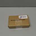 Lakumu 20FT 40 LED Snowflake Christmas Mini Twinkle Lights, Rechargeable Battery Operated, 8 Modes & Timer for Bedroom Patio Xmas Tree, Warm White