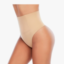 Werena Tummy Control Thong Shapewear for Women Seamless Shaping Thong Panties Body Shaper Size L