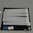 maylit 6 Pack Under Cabinet Lighting, 3 Color Temps Motion Sensor Light Indoor, Rechargeable Battery Operated Lights, Wireless Magnetic Light Bar for Kitchen Counter Closet Stair Shelf Display (9 inch)