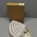 VOLPONE Corner Shower Caddy Suction Cup Shower Shelf Corner No Drilling Bathroom Shower Organizer Storage Rack Adhesive with Towel Bar Hooks(2-Pack, Ivory)