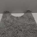 OLANLY Toilet Rugs U-Shaped 24x20, Extra Soft Absorbent Chenille Contour Bathroom Rugs for Toilet, Dry Quickly, Machine Washable, Non-Slip Bath Mat, Grey