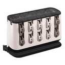 Remington Shine Therapy Argan Oil & Keratin Treated Hot Rollers Set, Professional Hair Curlers for Setting All Hair Lengths from Short and Medium to Long (20 Count (Pack of 1), white)