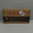 Herogo 34oz Stoneware Plates and Bowls Set of 4 for Salad Soup Cereal, Large Wide Shallow Stackable Serving Ceramic Pasta Bowls Dishes Sets, Microwave & Dishwasher Safe, Haze Blue