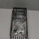 EUDELE Adhesive Shower Caddy, 5 Pack Rustproof Stainless Steel Bath Organizers With Large Capacity, No Drilling Shelves for Bathroom Storage & Home Decor (XL size, Black)