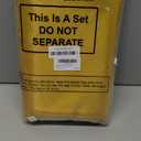 Tudomro 16 Pcs Gold and Dark Blue Disposable Plastic Tablecloths and Satin Table Runner Set 54x108 Inch Tablecloth 12x108 Inch Table Runners for New Year Wedding Birthday Baby Shower Graduation