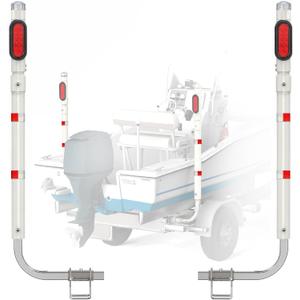Partsam 1 Pair Boat Trailer Guides Kit, 40"/48" Adjustable Height