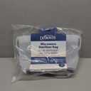 Dr. Brown's Microwave Steam Sterilizer Bag for Baby Bottles, Breast Pump Parts & Other Toddler Accessories, 100% Silicone, Reusable Sterilizing Bag