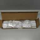 White Ceiling Curtain Track, 3 to 9 Feet No-Cut Adjustable Heavy Duty Aluminum Curtain Rail, Wall/Ceiling Mount for Living Room, Bedroom, Bathroom, RV & Room Divider, Includes Hooks & Clips