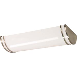 Nuvo Lighting 60/905R Three Light 25-Inch Glamour Linear, Brushed Nickel