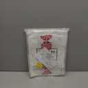 VitalCozy 3 Pack Christmas Hand Towels Embroidered Red White Peppermint Candy Scalloped Dish Towel Cotton Decorative Xmas Gifts for Winter Holiday Kitchen Bathroom Hand Drying, 27.6 x 15.7 Inch