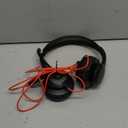 USB Headset with Mic for PC, On-Ear Computer Laptop Headphones with Noise Cancelling Microphone Control for Home Office Online Class Skype Zoom (3.5mm, Black)