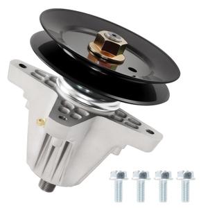 Lawn Mower Deck Spindle Assembly Compatible with Cub Cadet XT1LT50 & TroyBilt Super Bronco 50 XP / 50K XP 50 Deck Replaces 61809255, 618P09255