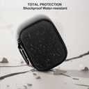 Hard Case for SanDisk Extreme Portable SSD 500GB 1TB 2TB 4TB 8TB External Solid State Drive Case -Custom-Insert Shockproof Protective Storage Travel Bag for SSD SD Card Holder (Green)