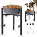 CSD Elevated Dog Bowl Stand - Durable, Adjustable, User-friendly, Stability & Floor Protection, Adaptive Feeding Solution