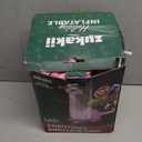 zukakii 12FT Giant Christmas Inflatables Decorations Outdoor Pink Dinosaur, Huge Christmas Blow Up Yard Decorations with Christmas Wreath Hat Build-in LED Light Strong Blower for Holiday Party Xmas