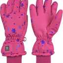 N'Ice Caps Kids Waterproof Winter Thinsulate Warm Gloves (9-10 Years)