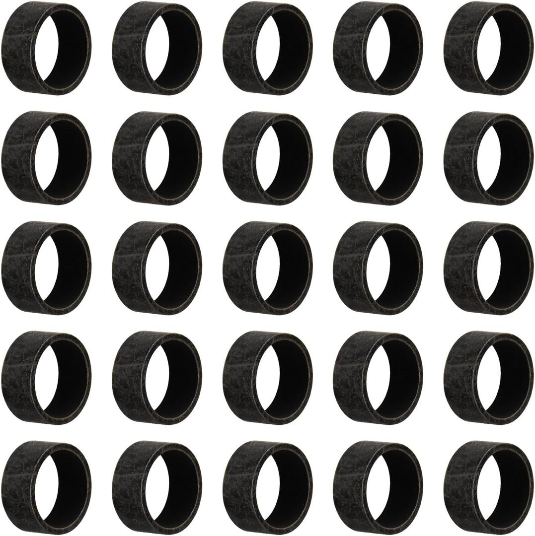 25 Pack 1/2" PEX Copper Crimp Rings, for Pex Pipe Connection