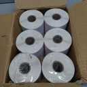 Compatible 4" x 6" Direct Thermal Label Replacement for DYMO 1744907 Postage Address Shipping Compatible with Dymo 4XL, Rollo & Zebra Printer Permanent Adhesive (6 Rolls, 220 Labels/Roll)