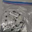 Pet Grooming Gloves Pet Hair Remover Cat, Dog Washing Gloves Silicone Heat Resistant Cleaning Gloves with High-Density Teeth Grooming Gloves for Dogs, Cats, Horses, Rabbits (1 Pair - Gray)